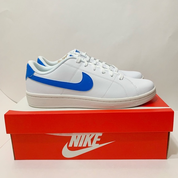 Nike Court Royal Mid Shoes White/Blue CQ9246-106 Mens Sizes NEW - Picture 2 of 5